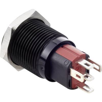 TRU COMPONENTS TC-7495084 TC-GQ16-KH-11E/J/W/12V/A Tamper-proof switch 48 V DC 2 A 1 x Off/(On) momentary White IP65 1 p-1