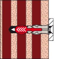 Cross-section diagram of a geological trench with layers of soil and rock, showing a pipeline with an arrow indicating flow direction.