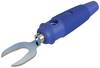 Hirschmann Test & Measurement KB 3 bl Jack plug Plug, straight Blue 1 pc(s)