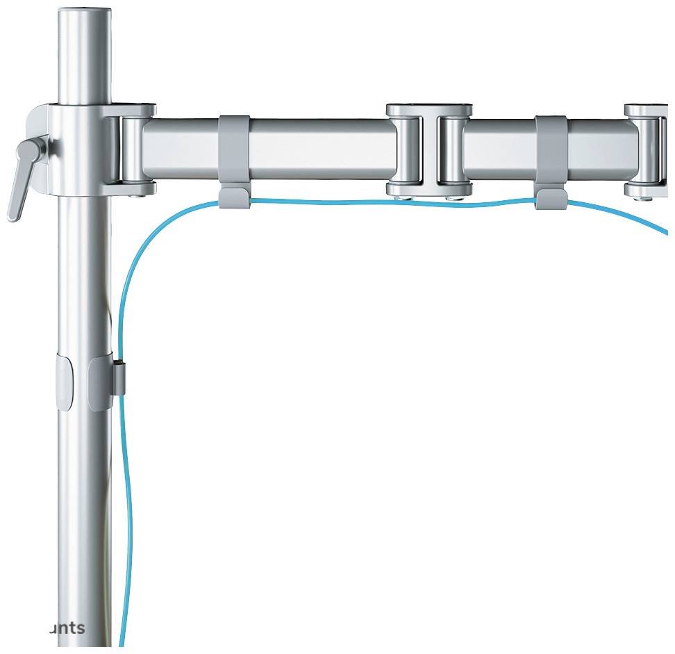 Neomounts NM-D135SILVER 1x Monitor desk mount 25,4 cm (10") - 76,2 cm (30") Tiltable, Swivelling Silver-4