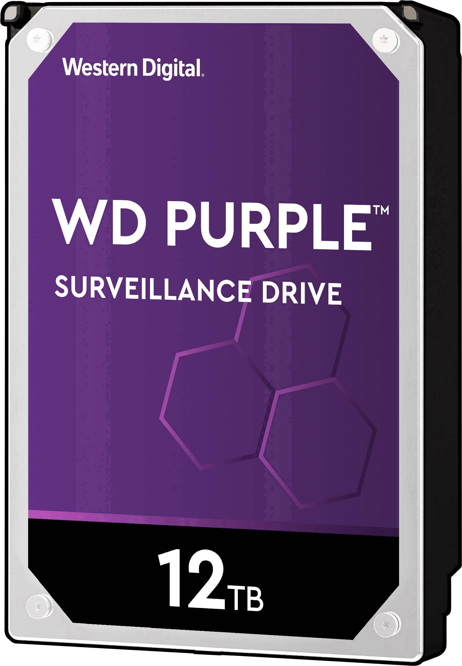 Western Digital WD121PURZ 3.5 (8.9 cm) internal hard drive 12 TB Purple™ Bulk SATA III