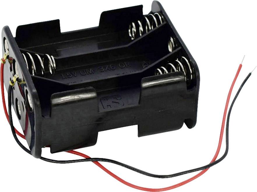Takachi SN36B Battery tray 6x AA Cable (L x W x H) 58 x 46.3 x 29 mm-1