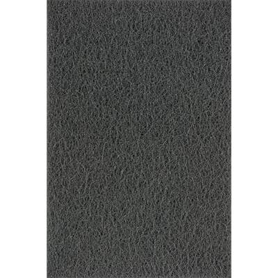 Grey, structured material with a fine, interwoven pattern reminiscent of felt.