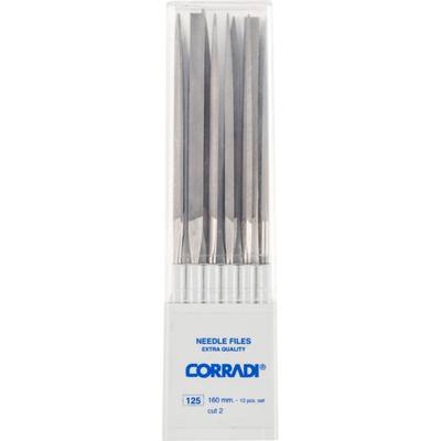 PFERD 12325164 CORRADI needle file set Swiss bat 2 in plastic box Length 160 mm 1 pc(s)