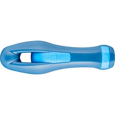 Blue screwdriver with ergonomic handle and PH4 marking.
