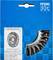 'PFERD' packaging for steel wire brush, showing size and specifications. Contains an image of the brush and technical details.