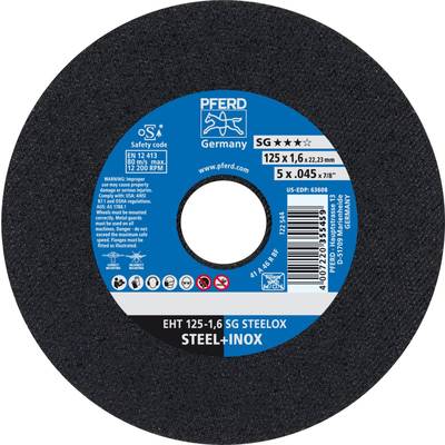 PFERD SG STEELOX 61342122 Cutting disc (straight) 150 mm 25 pc(s) Stainless steel, Steel