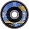 'PFERD POLIFAN PFC 125 Z60 PSF STEELOX' Grinding Disc for Steel and Stainless Steel. Diameter 125 mm, Thickness 22.23 mm, Maximum Speed 12,200 rpm.
