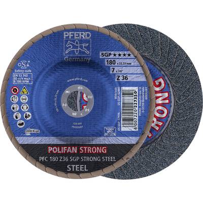 PFERD 67788080 Z Sgp Strong Steel Flap disc Diameter 180 mm   10 pc(s)