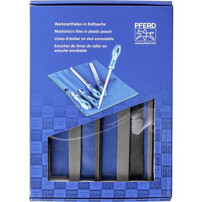 'Workshop Files in Roll-up Case' on a blue background, with an image of files in a blue roll-up case.