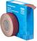 A blue packaging with the inscription 'Sanding Belt Rolls' contains a reddish-brown sanding roll, partially pulled out of the opening.