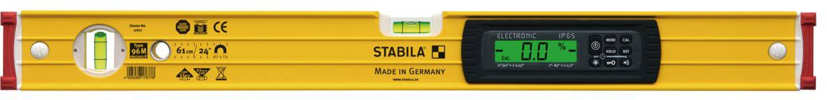 Stabila TECH 196 M electronic IP 65 17677 Digital level incl. magnet 61 cm 0.50 mm/m-3