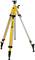 Tripod with yellow legs and black head. Suitable for cameras or devices to ensure stability.