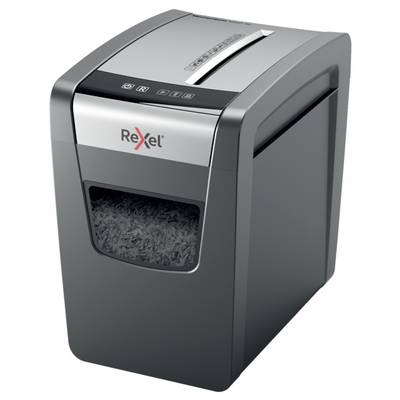 Rexel Momentum X410 Slim Document shredder 10 sheet Micro-cut 4 x 28 mm P-4 23 l Also shreds Staples, Paper clips-0