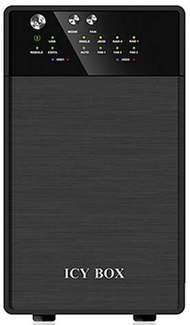 ICY BOX 20621 3.5 hard disk casing 3.5 inch USB A (USB 3.2 1st gen), eSATA