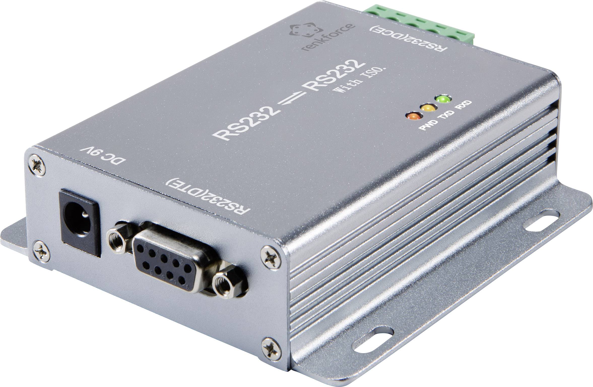 Renkforce 0+1 port Converter [1x RS232 socket - 1x RS232 plug]-0