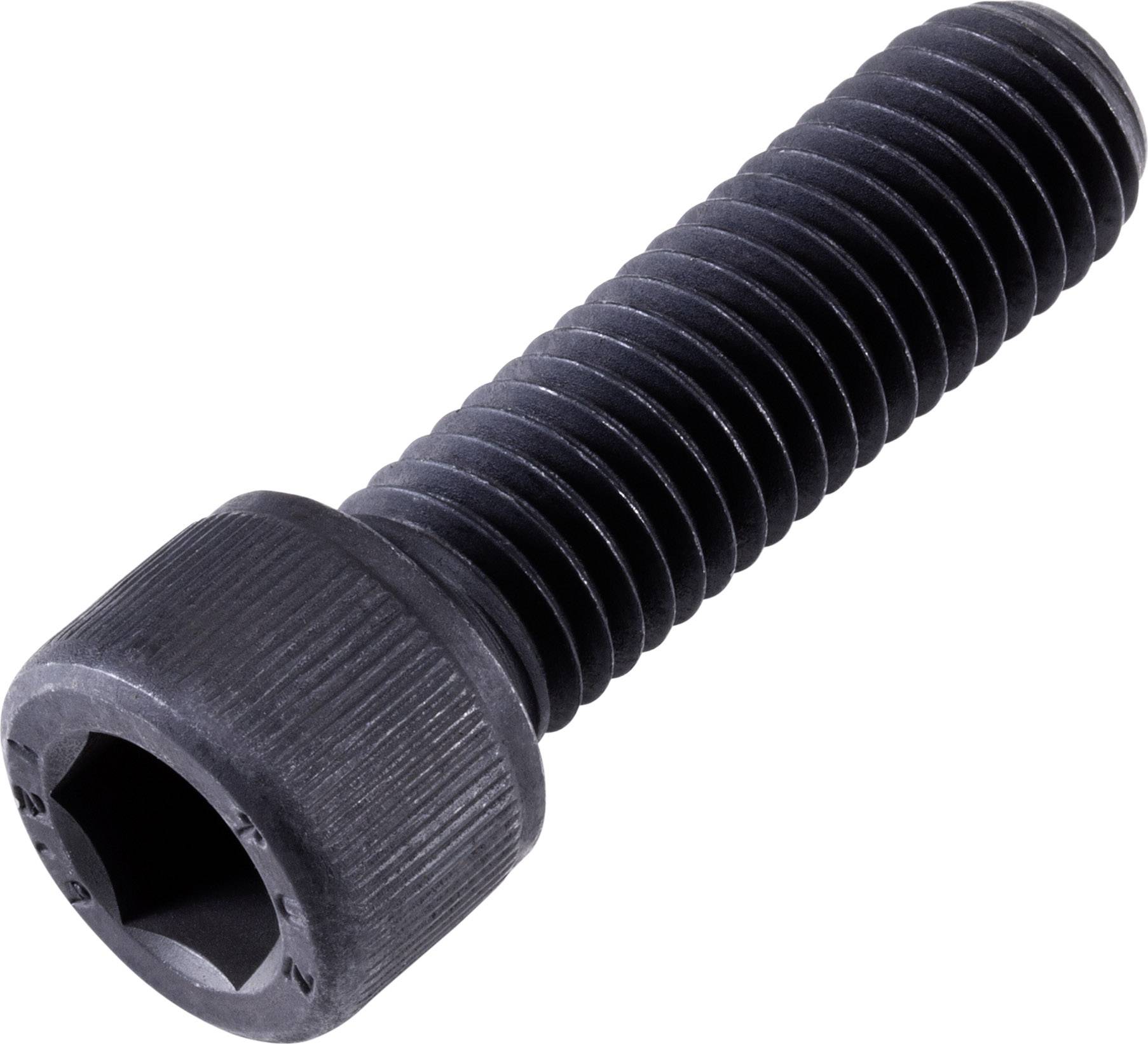 Rivercity Fastener M12-1.25x40 Socket Head Cap Screw – 12.9 Grade Steel Black Oxide, 1 Piece