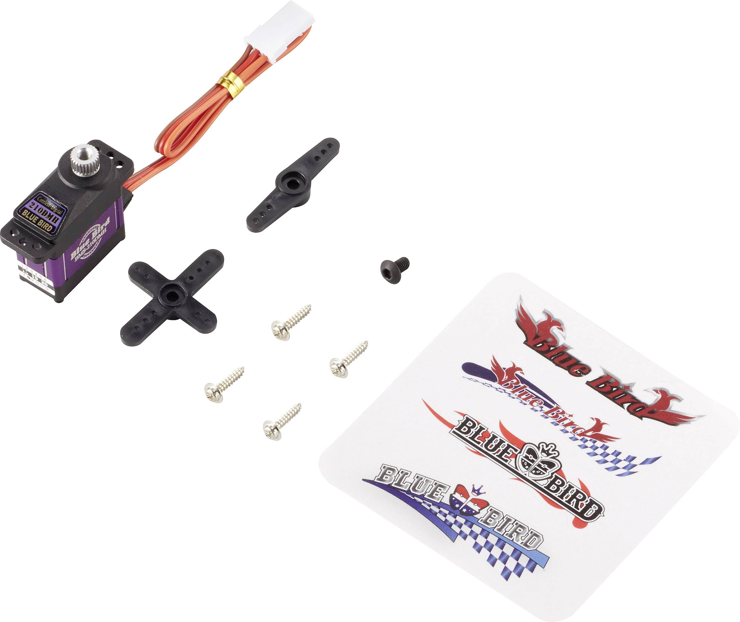 Bluebird Micro servo BMS210DMH Digital servo Gear box material Metal