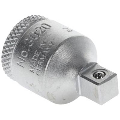 Metal adaptor with square drive, engraved 'No. 3020 Made in Germany'.