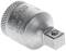 Metal adaptor with square drive, engraved 'No. 3020 Made in Germany'.