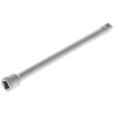 A long silver socket extension bar with a square drive, suitable for use with ratchets or spanners.
