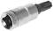 'Metallic Torx bit with non-slip handle, size T30, suitable attachment for screw work.'