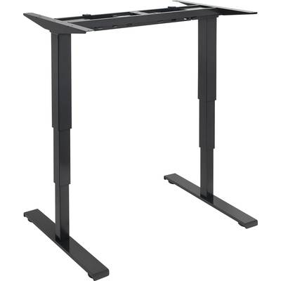 SpeaKa Professional Office desk frame (sitting/standing)  SP-7562056  (W x H x D) 1700 x 1280 x 650 mm Black