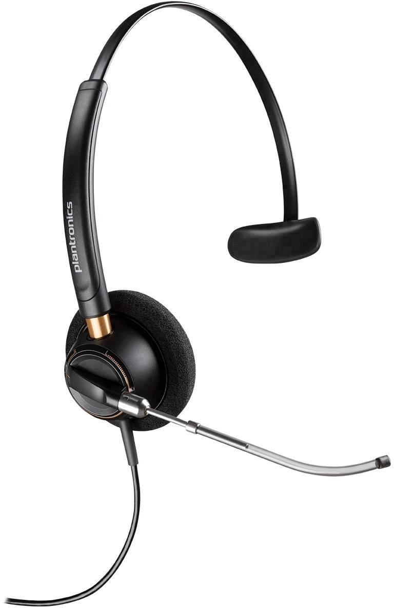Plantronics HW510V EncorePro Phone On-ear headset Corded (1075100) Mono Noise cancelling