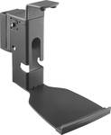 2 wall brackets for SONOS loudspeaker PLAY:5, load 7 kg, inclination: - 15°, laterally rotatable: 60°, wall distance: 249 mm
