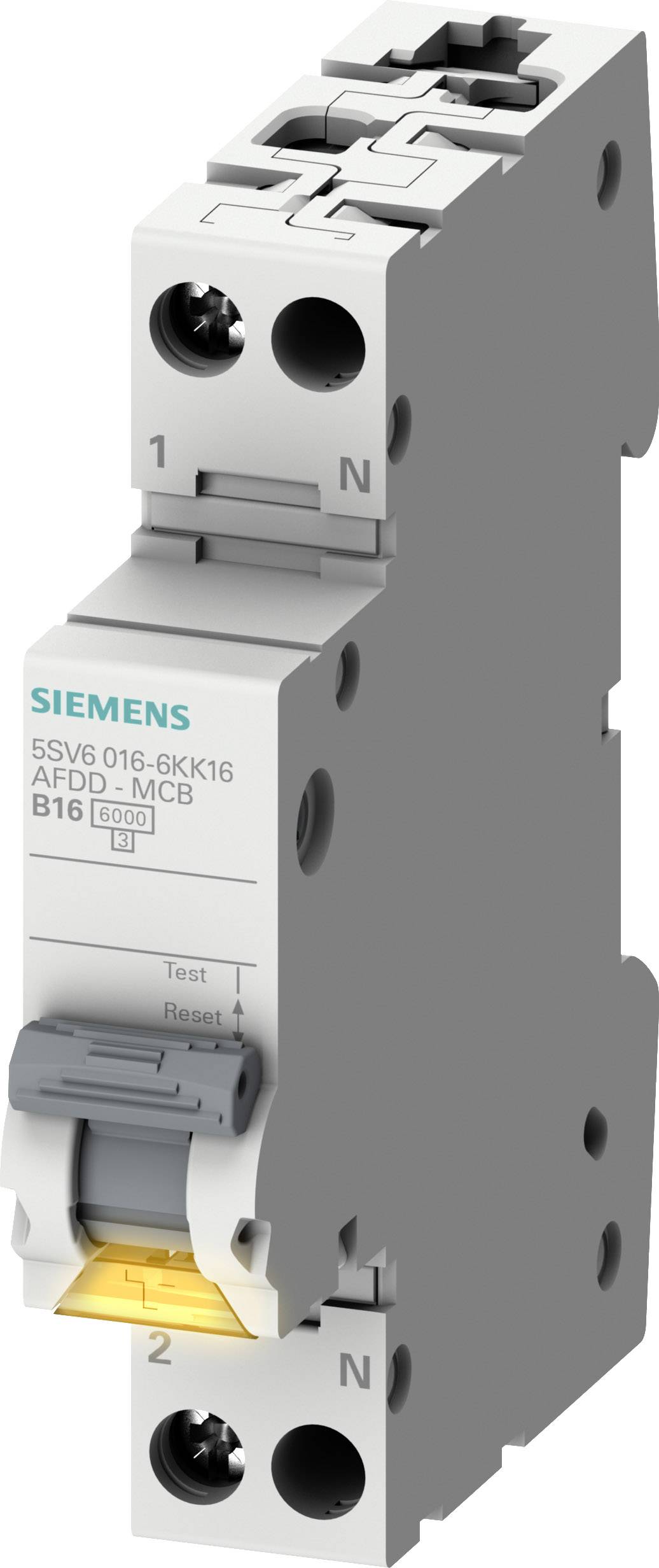 Siemens 5SV60166KK16 AFDD Fuse size = 1 2-pin 16 A 230 V