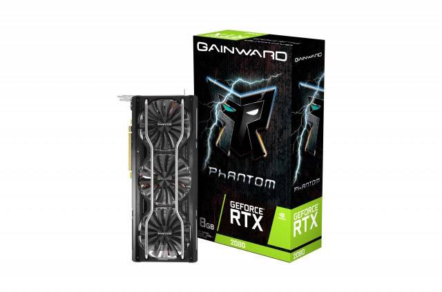 Gainward GPU Nvidia GeForce RTX2080 Phantom GS 8 GB GDDR6 RAM PCIe x16 HDMI™, DisplayPort, USB-C™