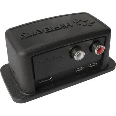 Black enclosure with audio connections, labelled 'DAC+ Zero'; suitable for expanding the audio functions of a device.