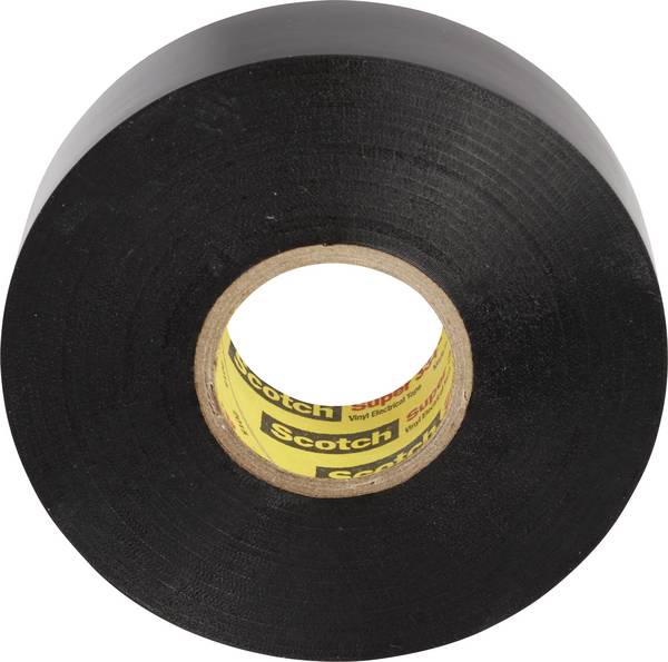 Scotch SUPER33+-50X33 Electrical tape Scotch® Black (L x W) 33 m x 50 mm 1 pc(s)