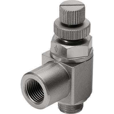 FESTO Choke check valve 151169 GRLA-1/8-RS-B  0.3 up to 10 bar  1 pc(s)