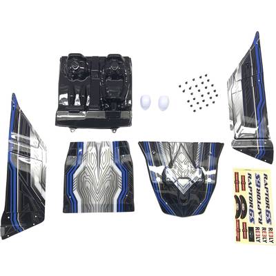 Reely RE-5690553 Spare part Raptor 6S body shell and decals-0