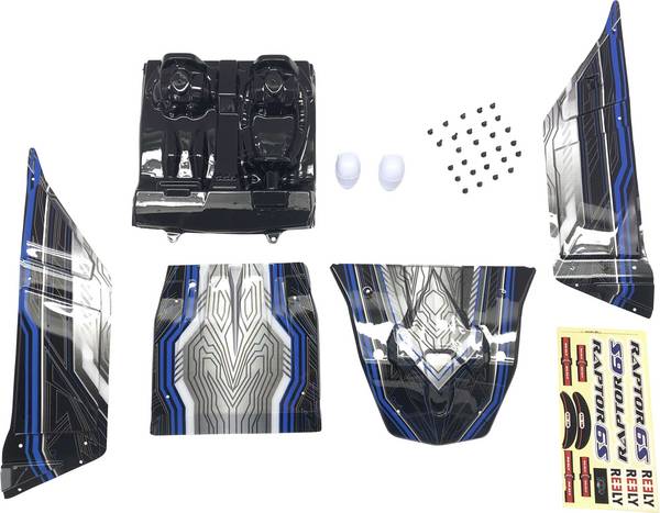 Reely RE-5690553 Spare part Raptor 6S body shell and decals