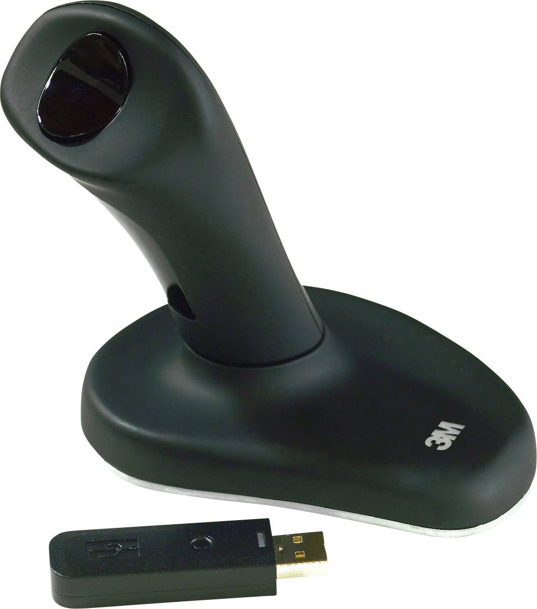 BakkerElkhuizen 3M Anir Medium/Small Wireless mouse Optical Ergonomic Black