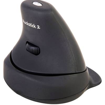 BakkerElkhuizen Rockstick2 Medium/Small Radio Ergonomic mouse Optical Ergonomic Black