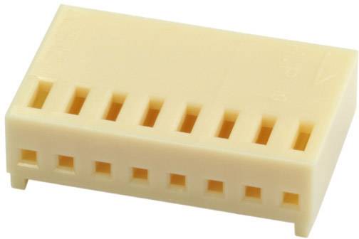 A yellow plastic plug with multiple connection holes, used for electronic connections.