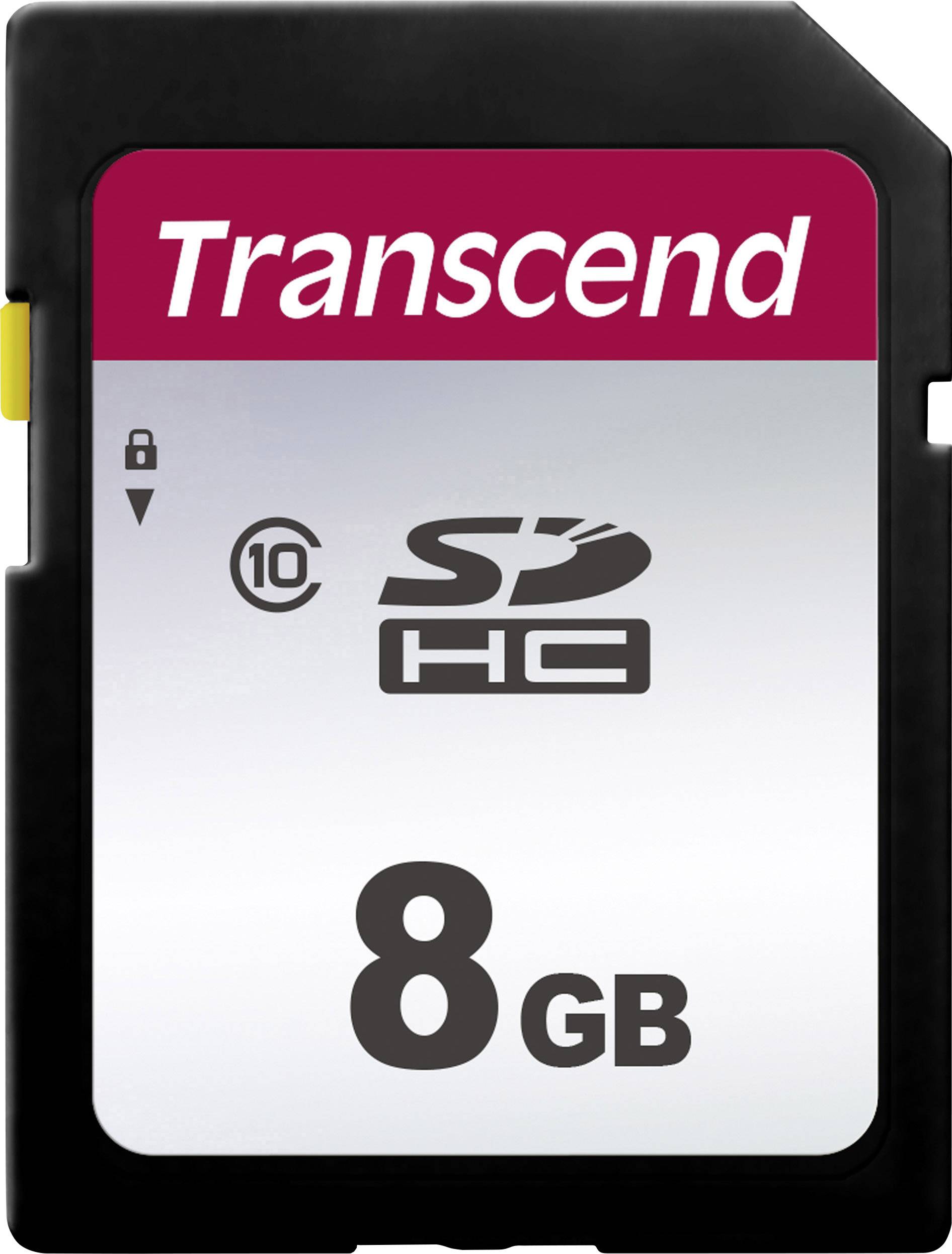 Transcend Premium 300S SDHC card 8 GB Class 10, UHS-I, UHS-Class 1