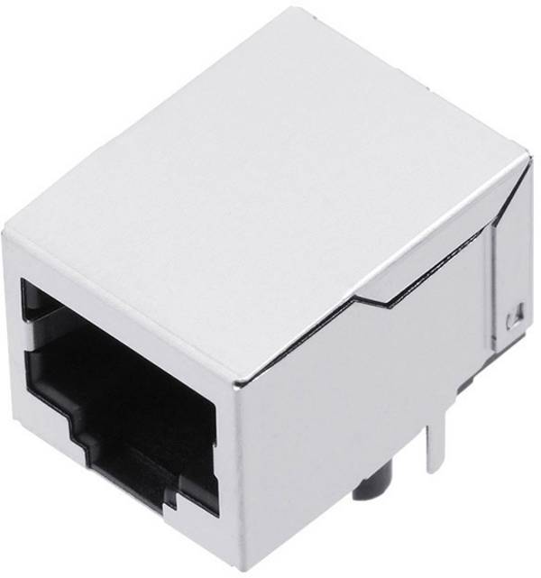 encitech RJJS-88-142-E9H-032 RJ45 plug connector 3259-0016-04 Socket, horizontal mount No. of pins (RJ) 8P8C Metal 1 pc(s)