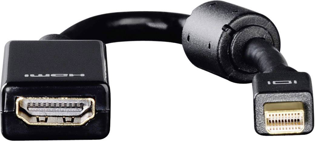 Hama 00053768 DisplayPort / HDMI Adapter [1x Mini DisplayPort plug - 1x HDMI socket] Black gold plated connectors-9