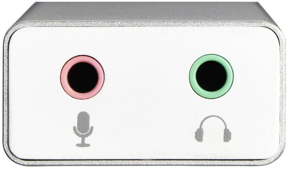 Hama 00135758 USB / Jack Adapter [1x USB-C® plug - 1x USB 3.2 2nd Gen port A (USB 3.1), USB-C® socket, Jack socket 3.5 m-10