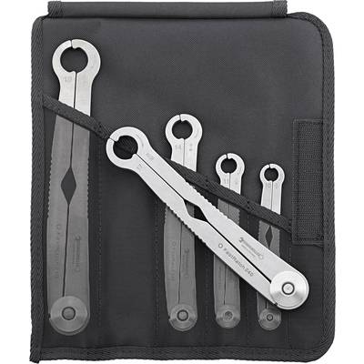 Stahlwille 240/5 96411005 Ratcheting single-ended open ring spanner set 5-piece 10 - 19 mm  
