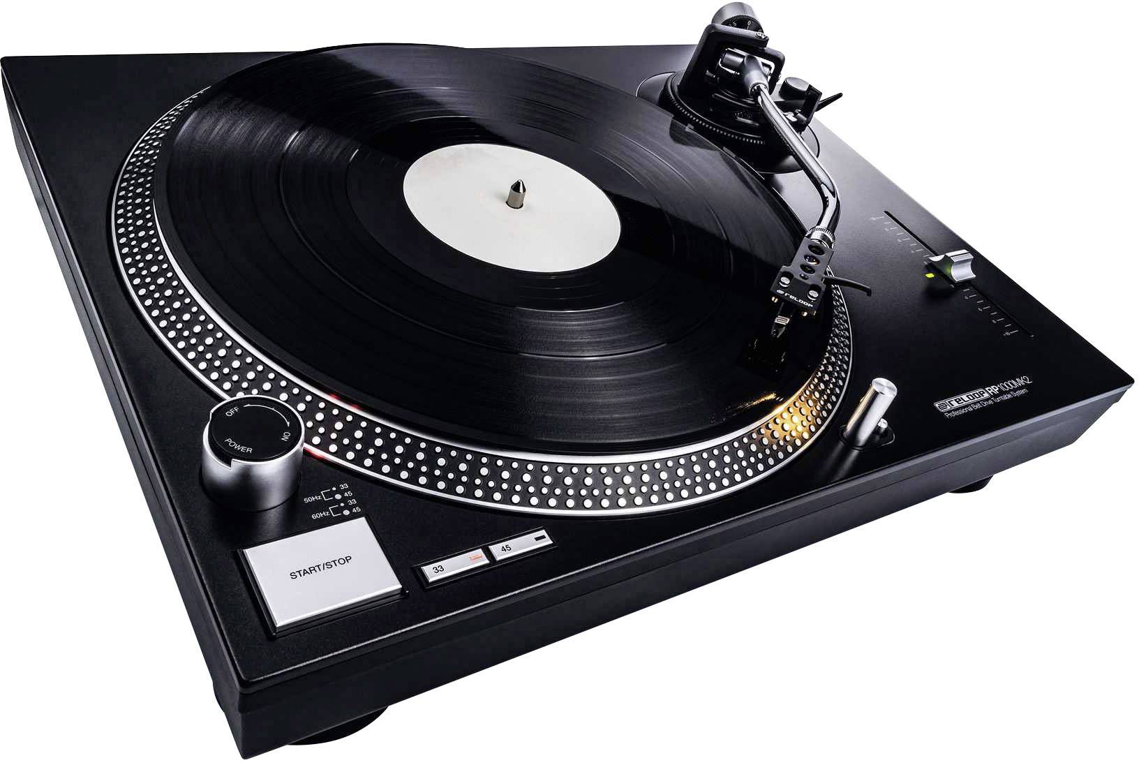 Reloop RP-1000 MK2 DJ turntable Belt drive