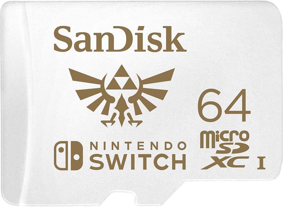 Slået lastbil Den aktuelle brændstof SanDisk Extreme Nintendo Switch™ microSDXC card 64 GB UHS-I, UHS-Class 3  Compatible with Nintendo Switch™ | Conrad.com