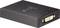 A black DVI adapter with a female DVI port on the front and a reusable cover.