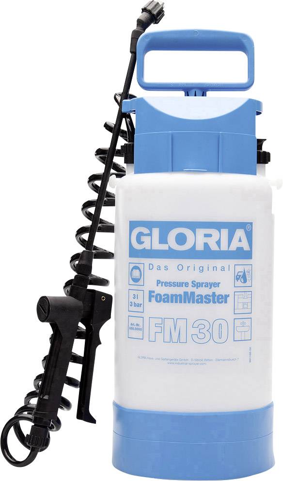 Gloria Haus und Garten 000658.0000 FoamMaster FM 30 Pump pressure sprayer 3 l