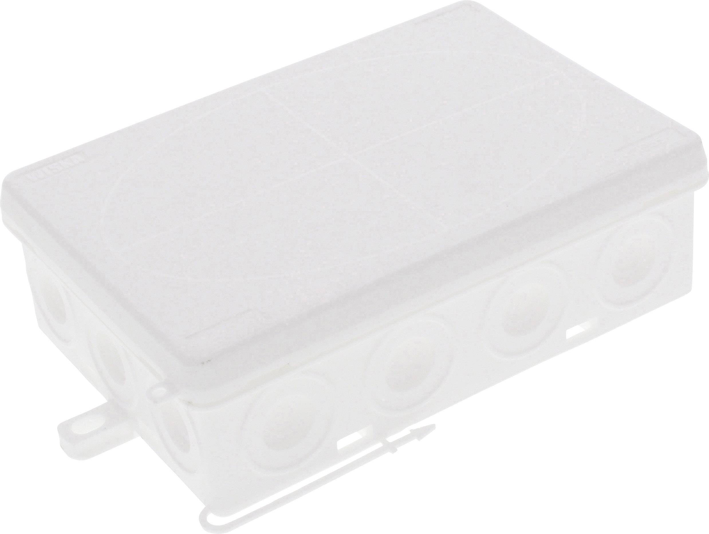 Image of Wiska 10109598 Junction box (L x W x H) 125 x 86 x 41 mm Creamy white IP55 1 pc(s)