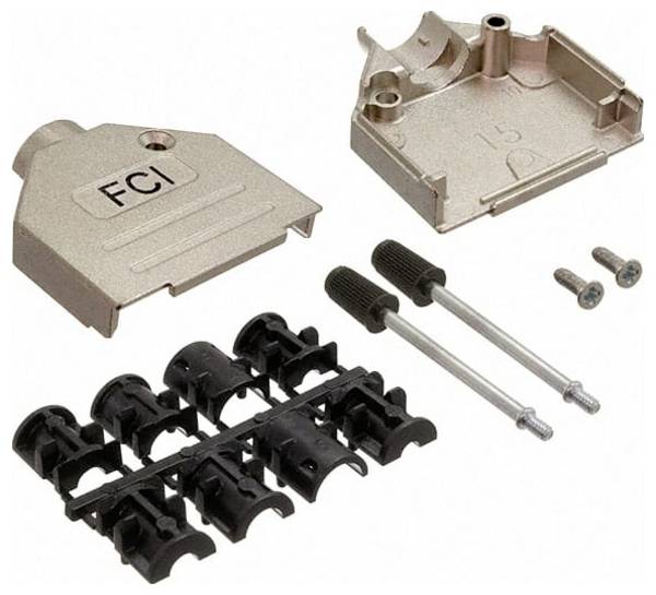 FCI 8655MH1501BKLF D-SUB housing Number of pins: 15 180 ° 1 pc(s)
